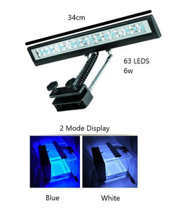 Hidom Aquarium AL Series Clip-on LED Two Mode (Daylight and Twilight) Light