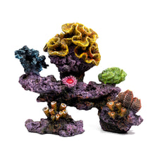Fish Tank Aquarium Ornament Feature - Coral Reef Rocks and Polyps