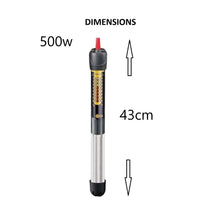 Hidom ProHeat Aquarium Thermostat Quartz Glass Heater 500w - HT-8500