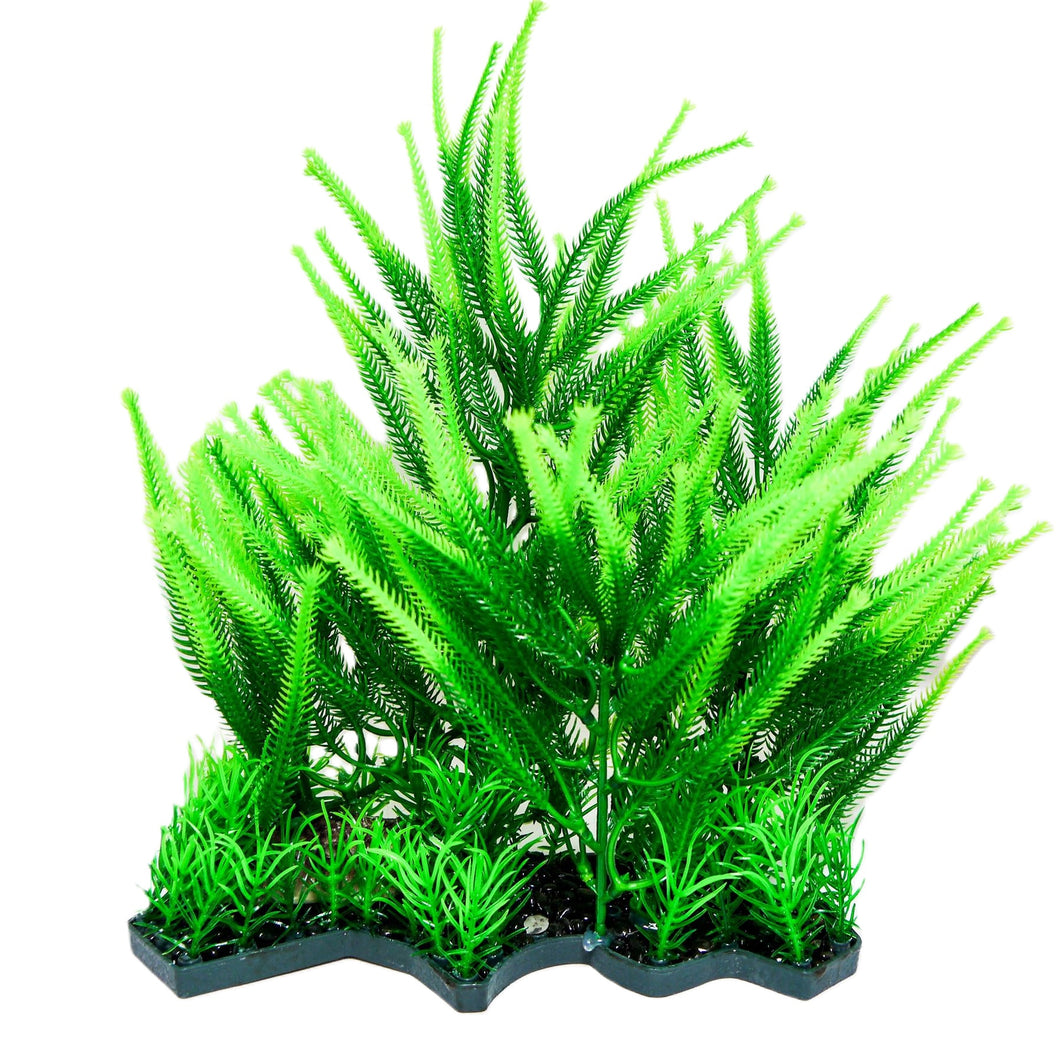 Artificial Aquarium Fish Tank Large Plant Cluster - Height 26cm