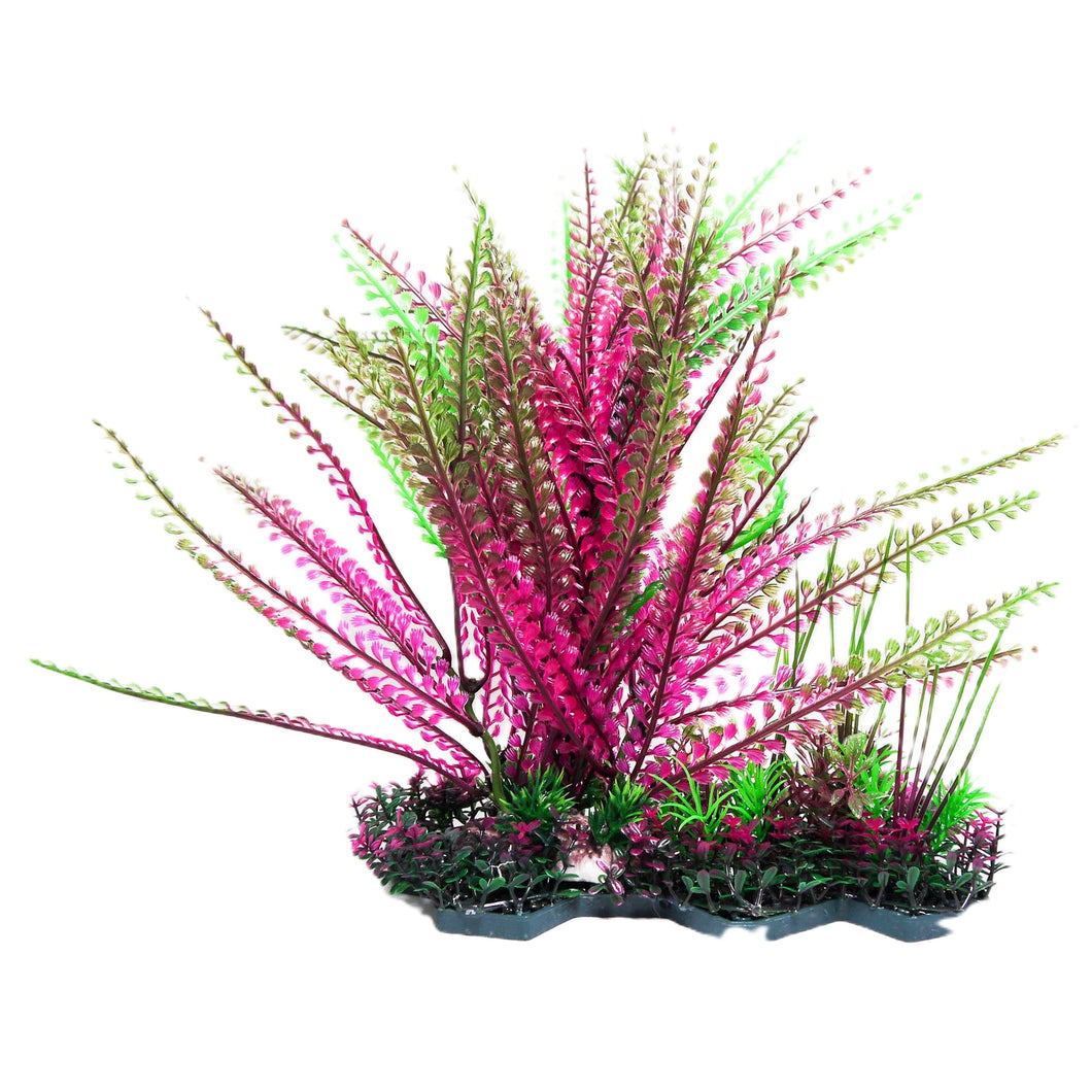 Artificial Aquarium Fish Tank Large Plant Cluster - Height 33cm