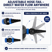 Jebao Hose tail and Swivel Joint for Jebao Pond Pumps