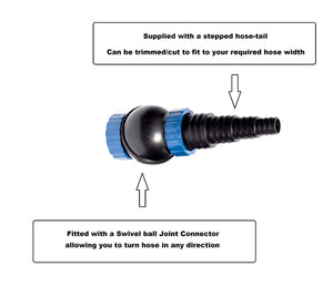 Jebao Hose tail and Swivel Joint for Jebao Pond Pumps