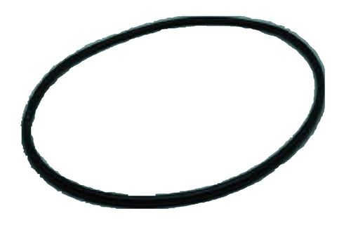 a black rubber O'ring seal for a pressure filter